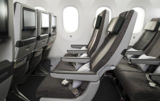 EVA Air Economy Class Seats